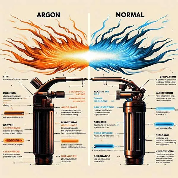 تفاوت جوش آرگون با جوش معمولی